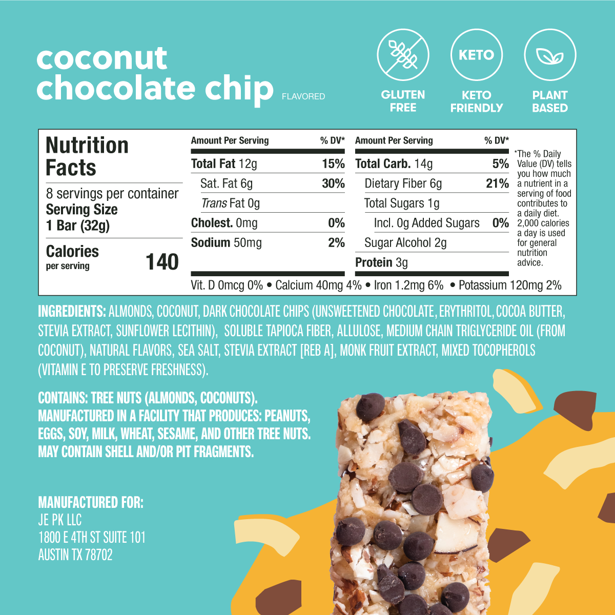 Nola Bars by Perfect Keto
