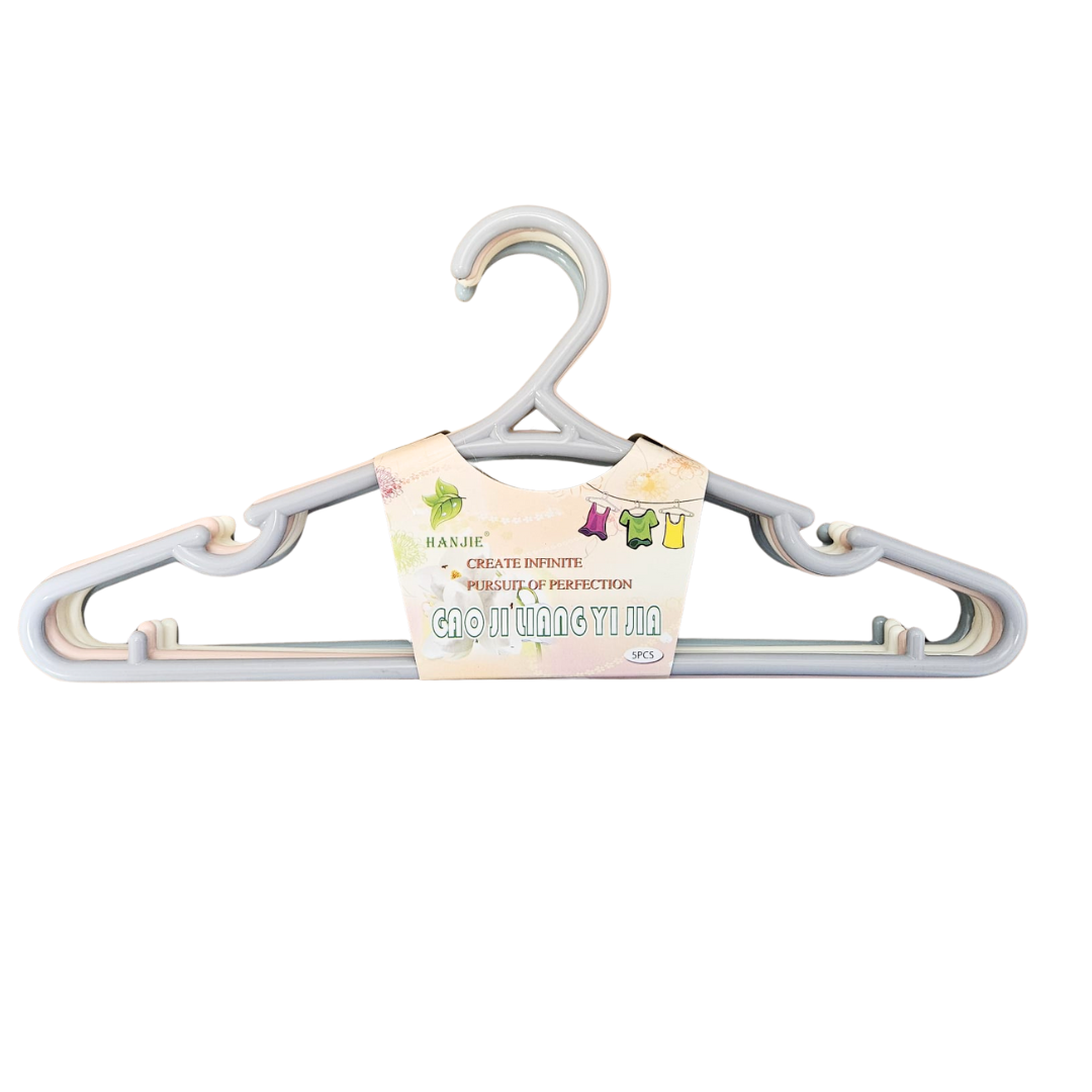 Plastic Hangers, 5?pack (AA2023?10?045) DestGlow