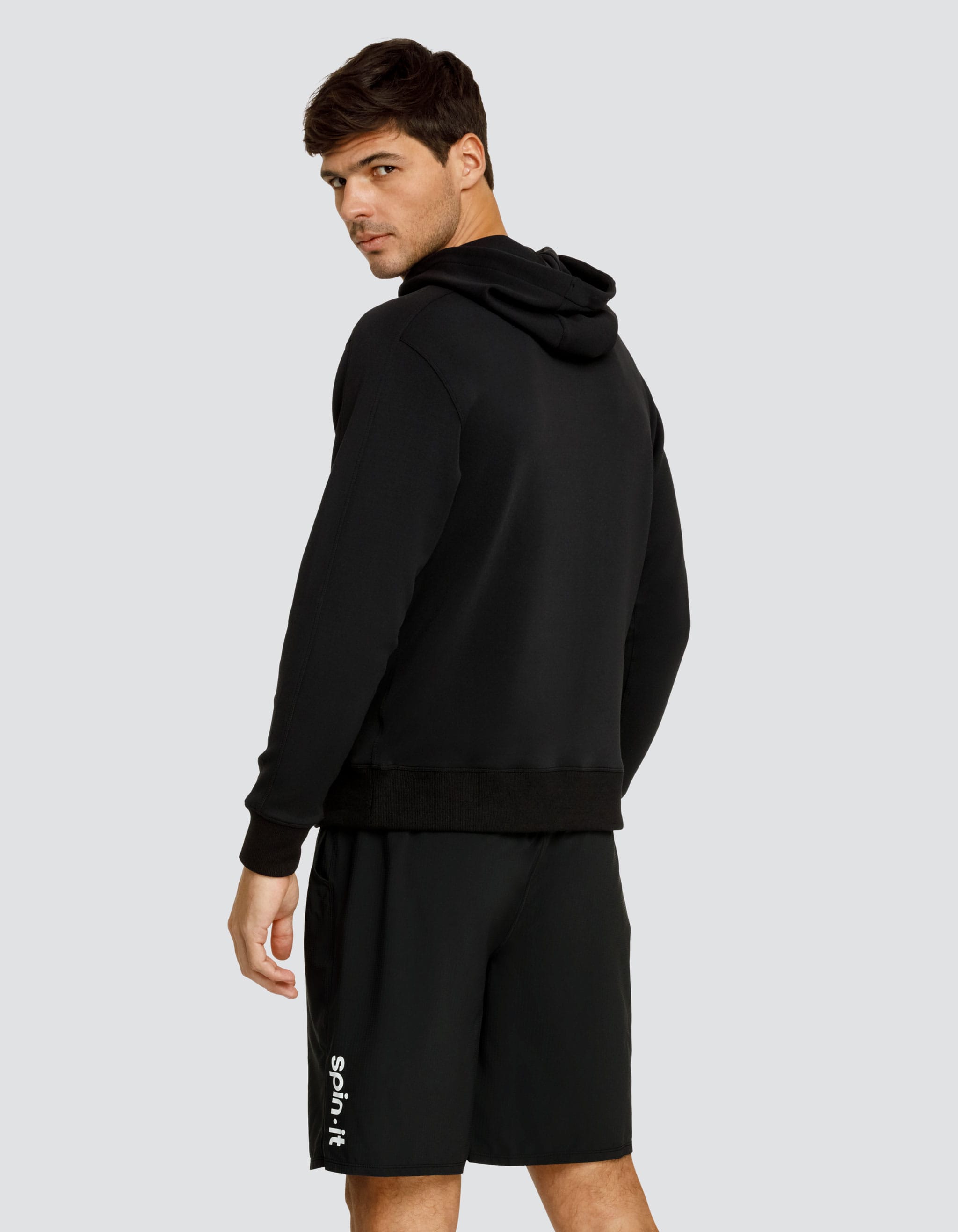 Vader Hooded Sweatshirt - Onyx Black DestGlow