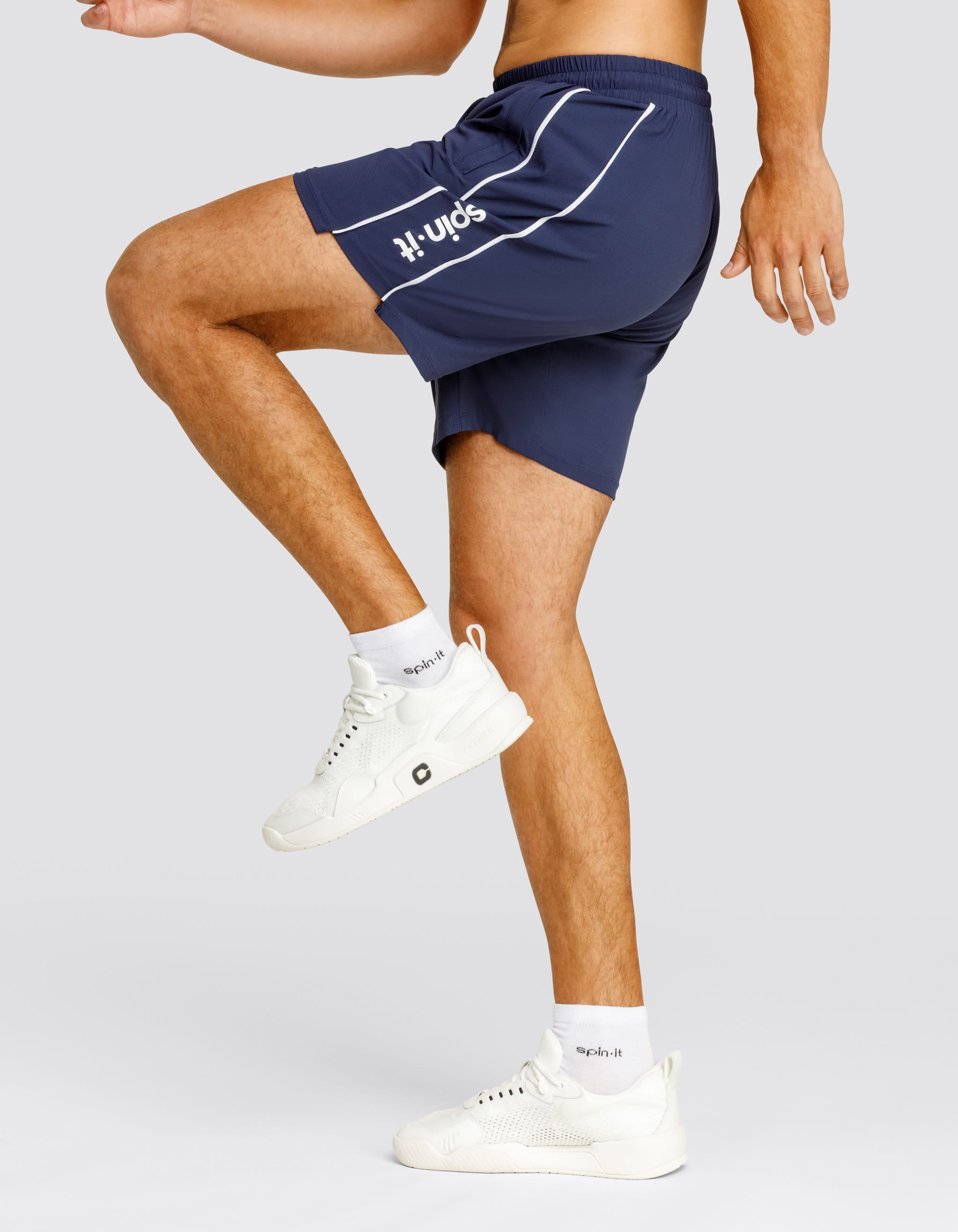 David 7" Short - Navy Blue DestGlow