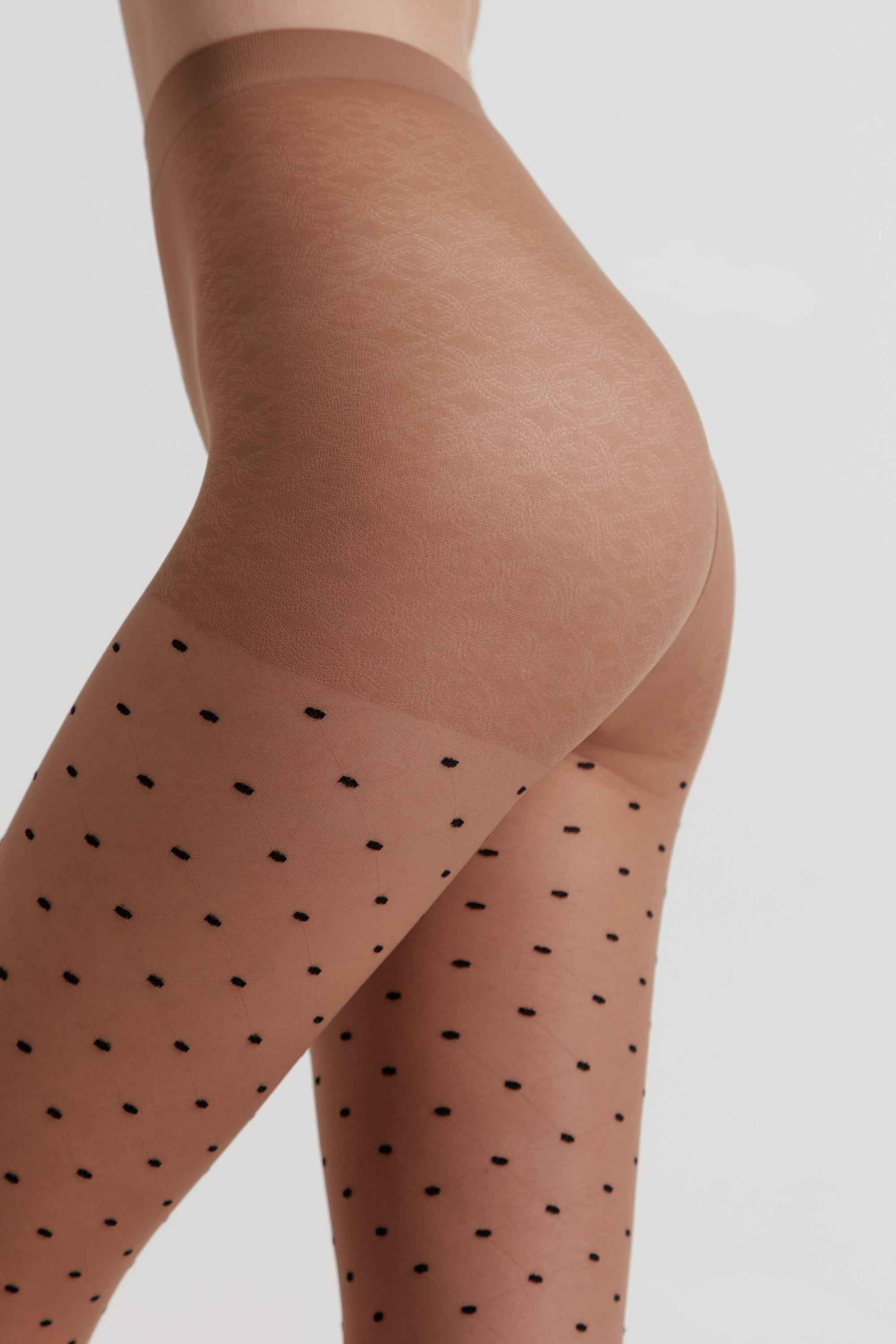Fantasy Tights Conte Pois - Geometric Dots Pattern