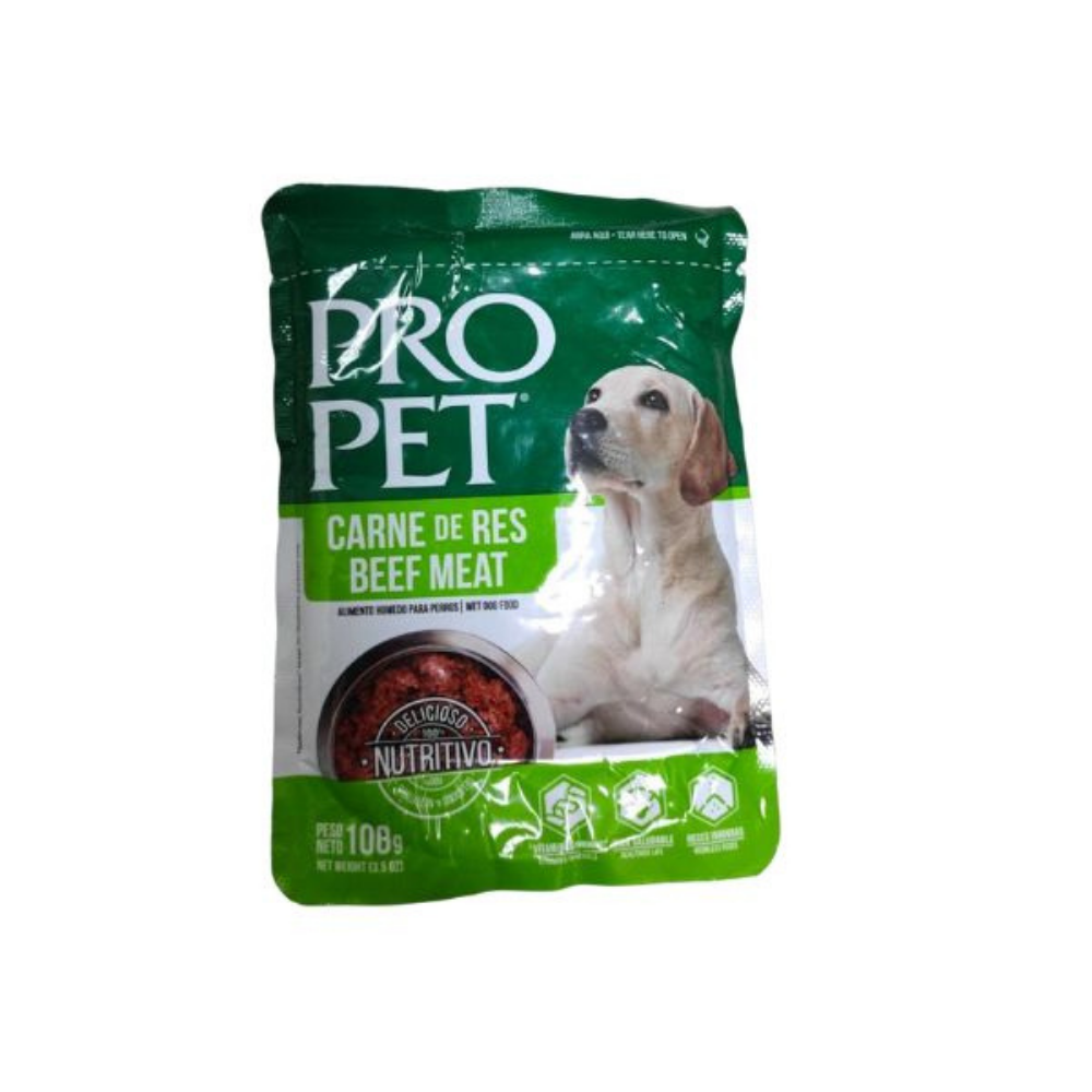 Pro Pet Beef Meat Pouch (3.5 oz / 100 g) DestGlow