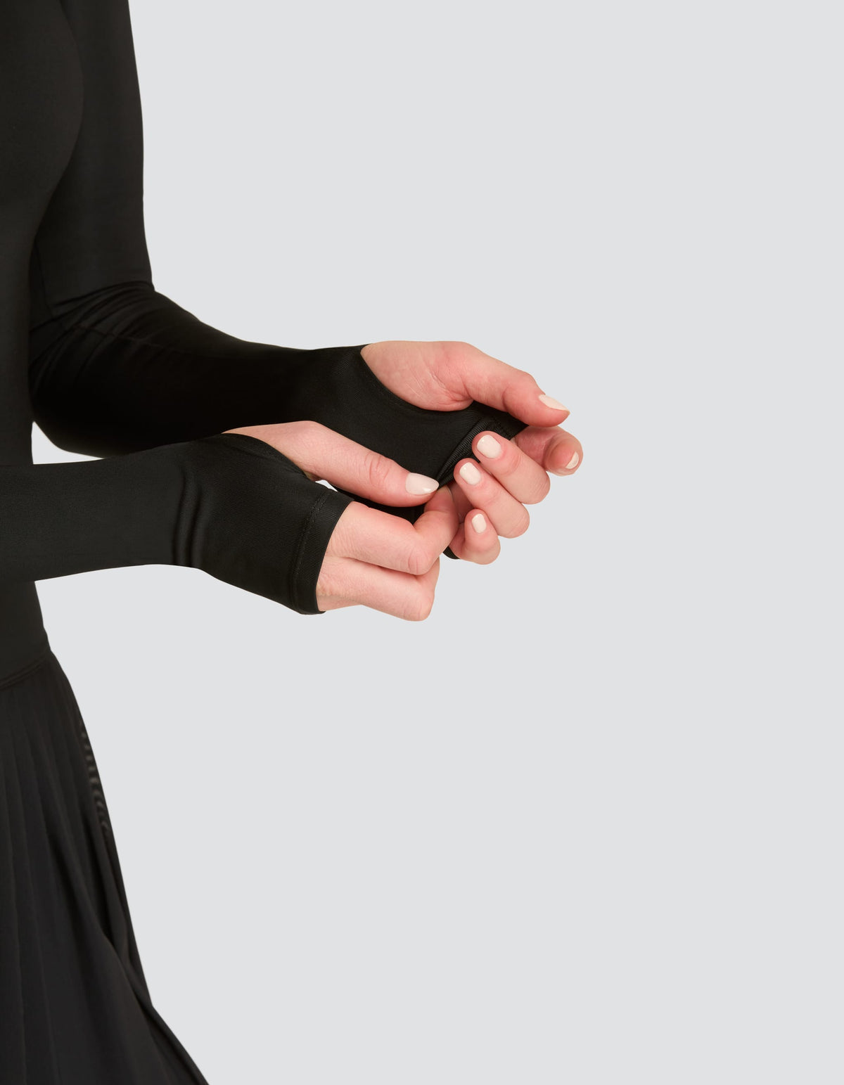 Jorja Long Sleeve Shrug - Onyx Black DestGlow