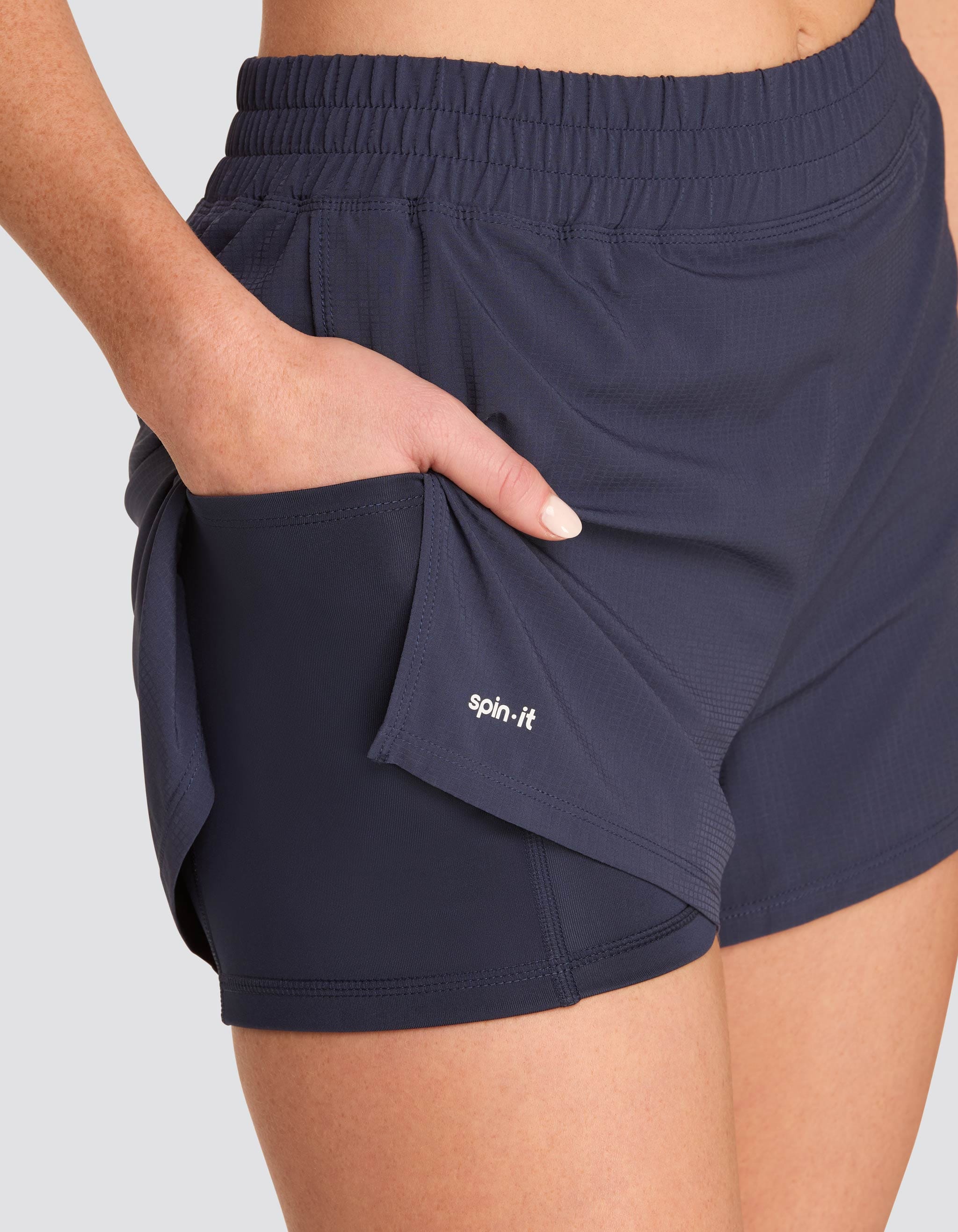 Lavelle 2.5" Short - Navy Blue DestGlow