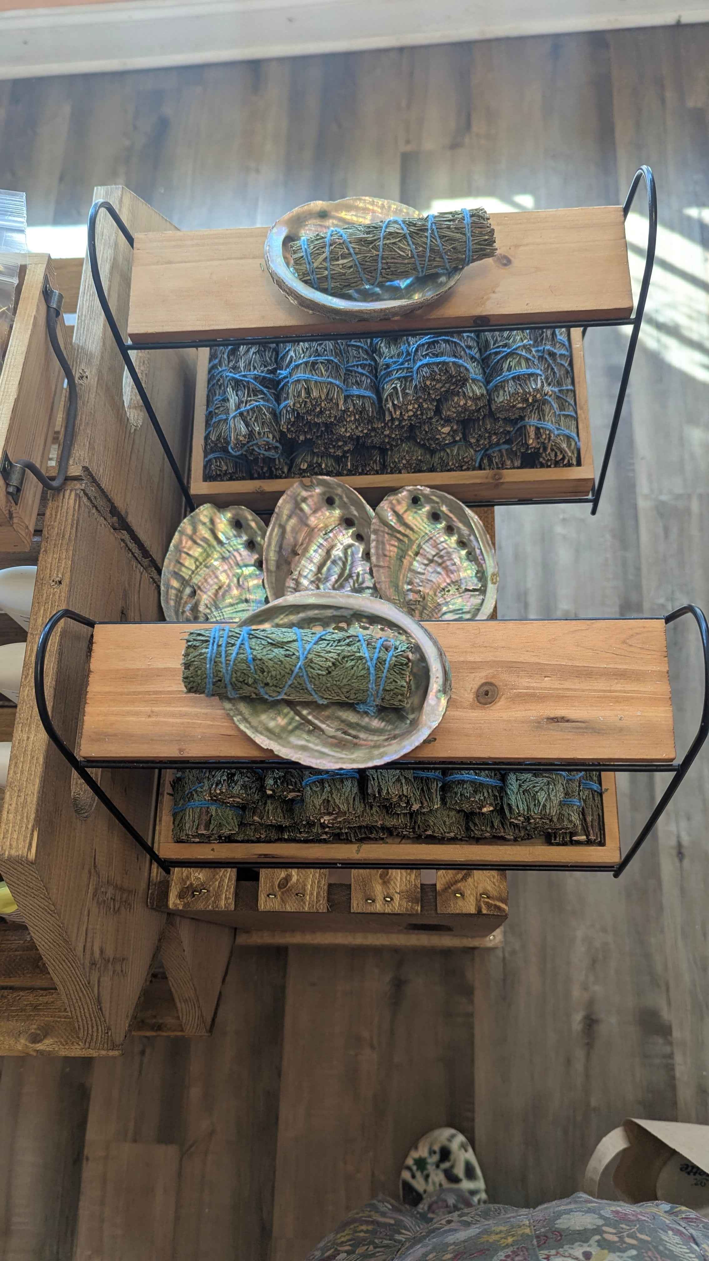 Herb and Abalone Shell Bundle