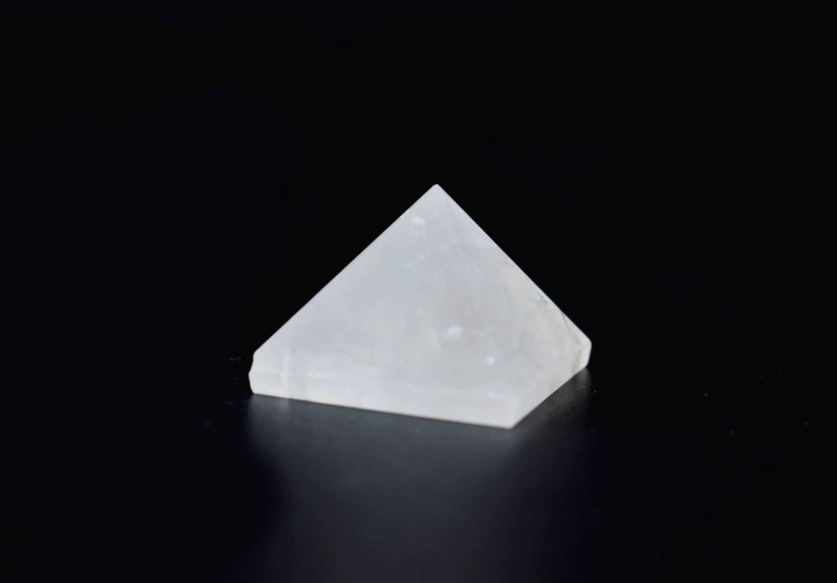 Crystal Quartz Pyramids (Balances Energy and Meditation) DestGlow