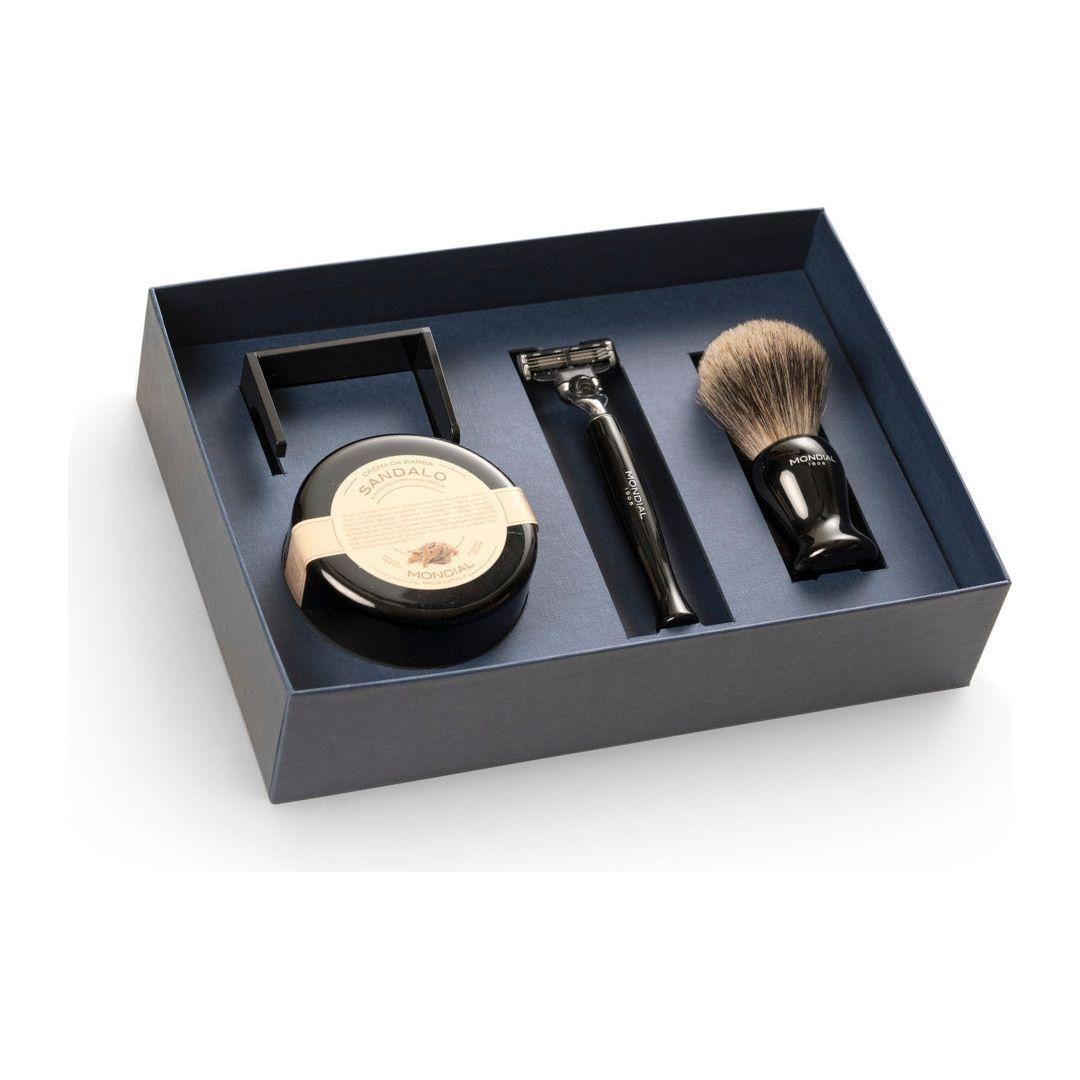 Mondial - 4-Piece Wet Shaving Set: &