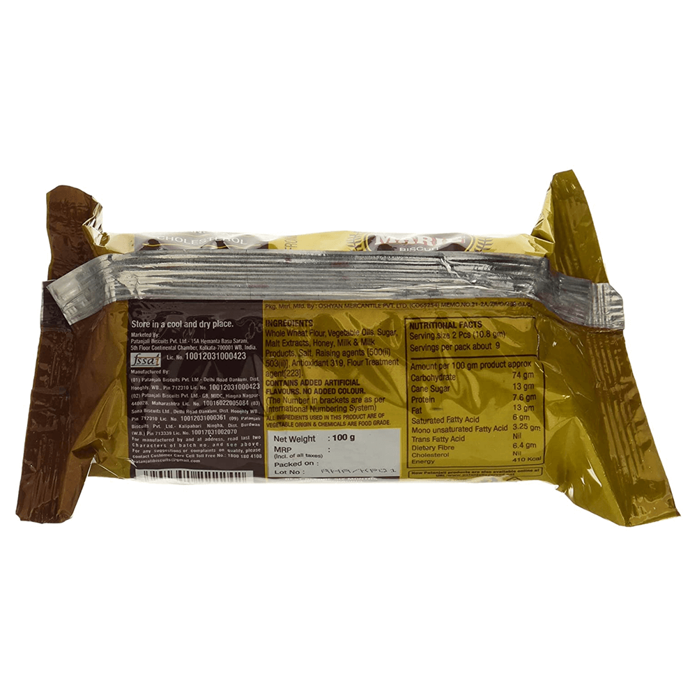 Patanjali Marie Biscuits (Pack Of 10)