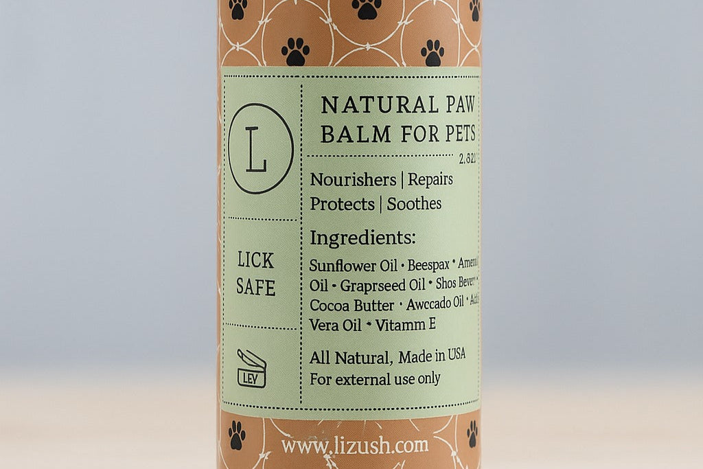 Natural Paw Balm for PETS by Lizush