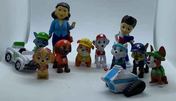 6 XL Bath bombs with Surprise PAWs Patrol toys inside, collect them all, USA made