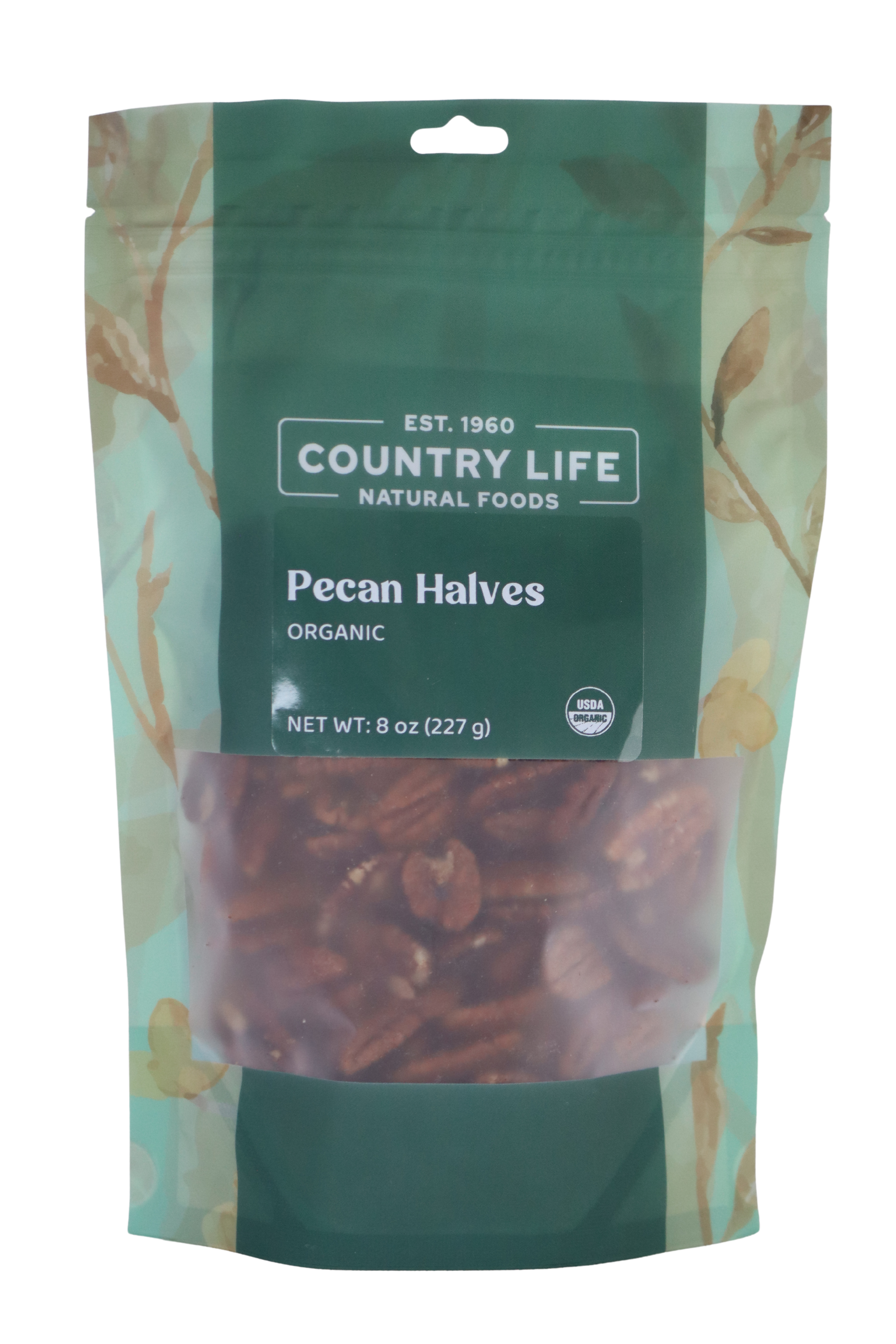 Pecan Halves, Junior Mammoth, Organic DestGlow