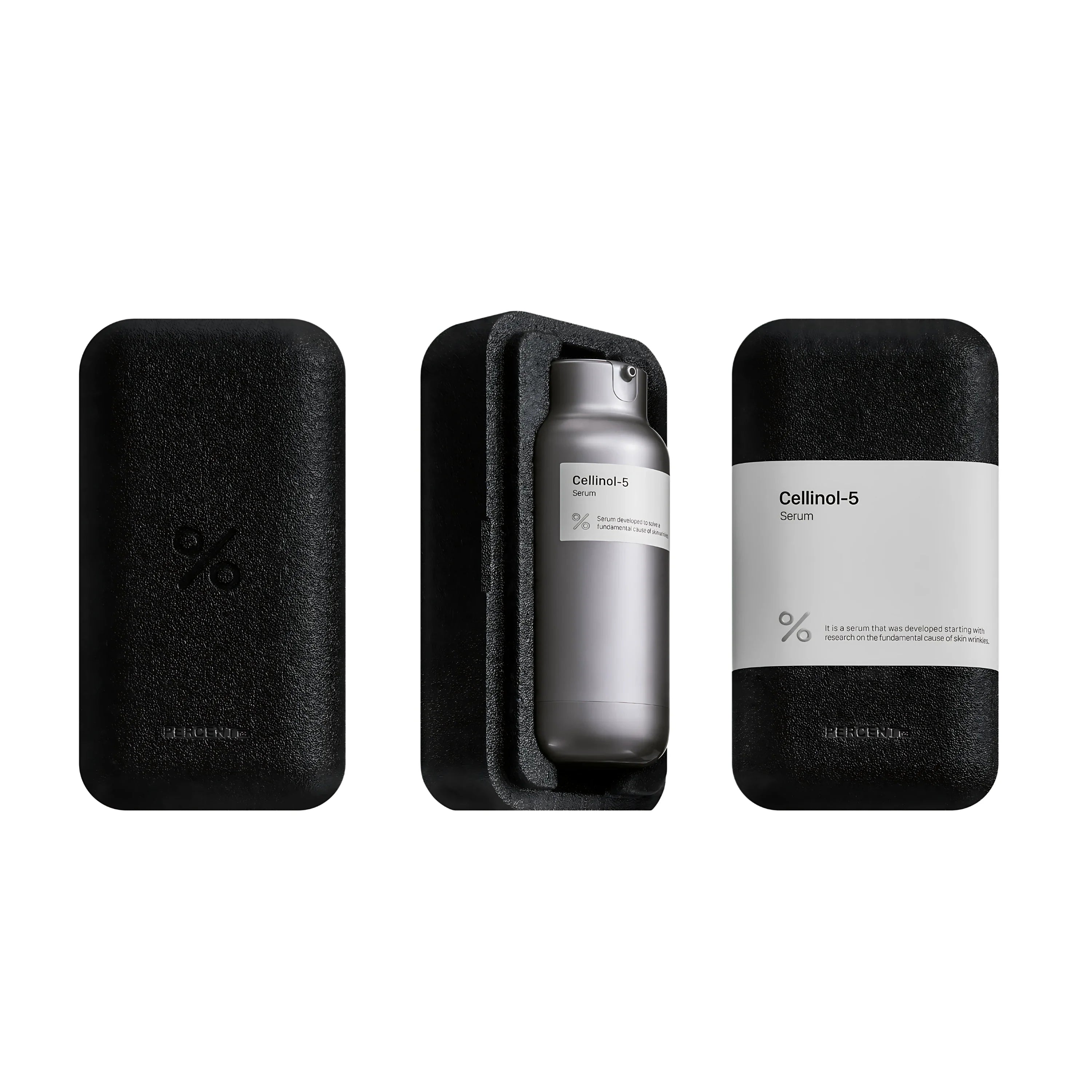 PERCENT SCIENCE Cellinol-5 Bakuchiol Serum 1.6 Oz. - Patented Anti-Wrinkle & Lifting Complex with Brightening Effects by KBX
