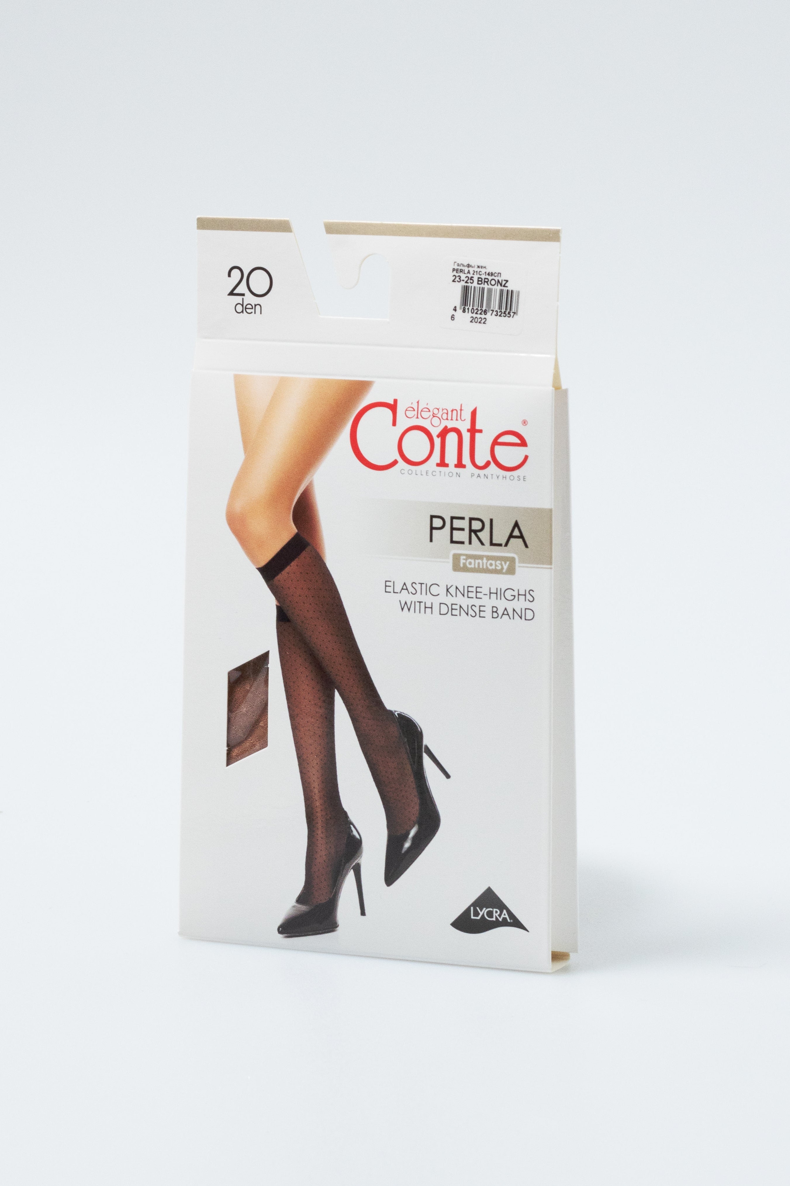 Fantasy Knee Highs Conte Perla - Geometric Dot Pattern - DestGlow