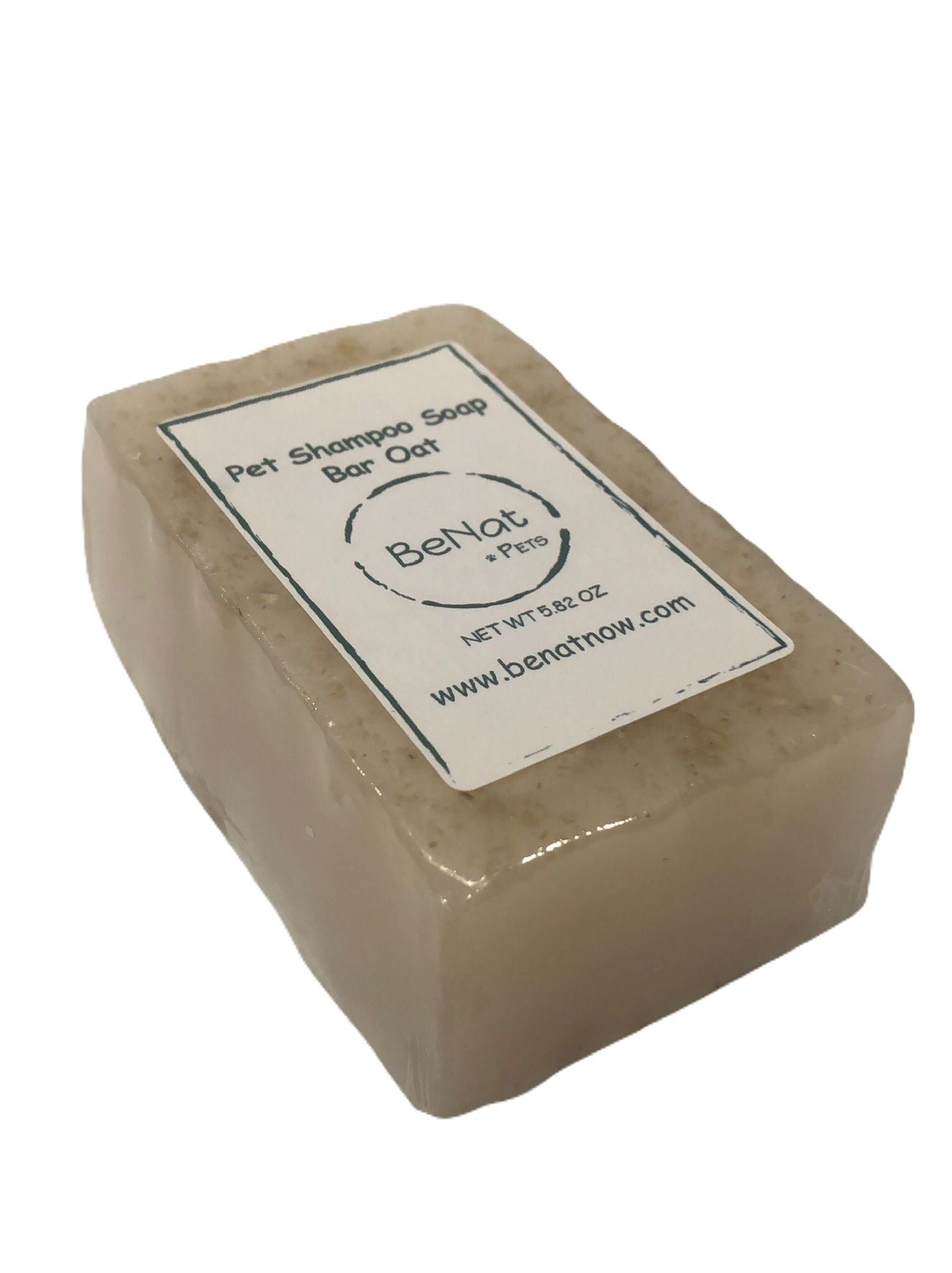 BeNat Pets. All-Natural Pet Shampoo Bar. Oat. 5.8 oz. - DestGlow