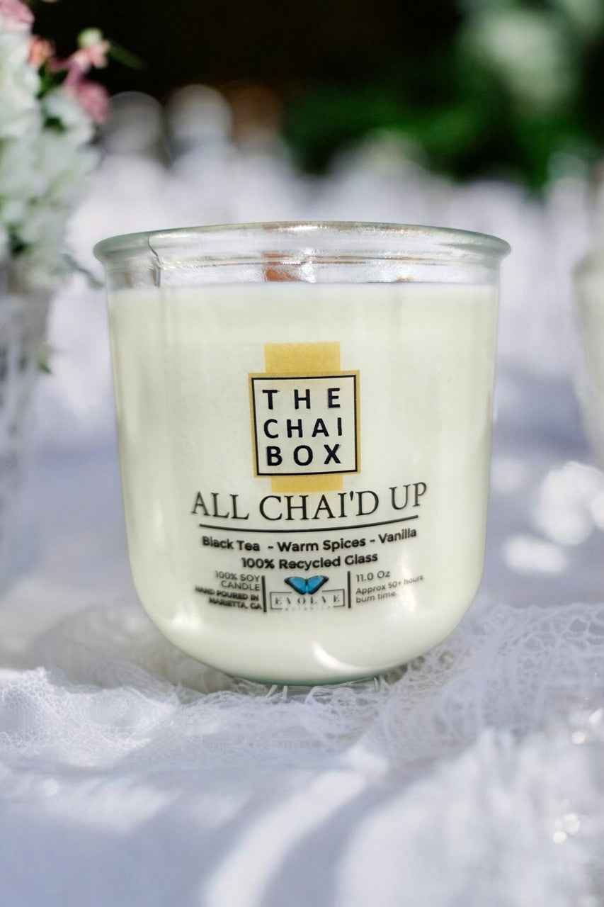 Rocks Candle - Chai (Wood Wick Gemstone Soy Candle)