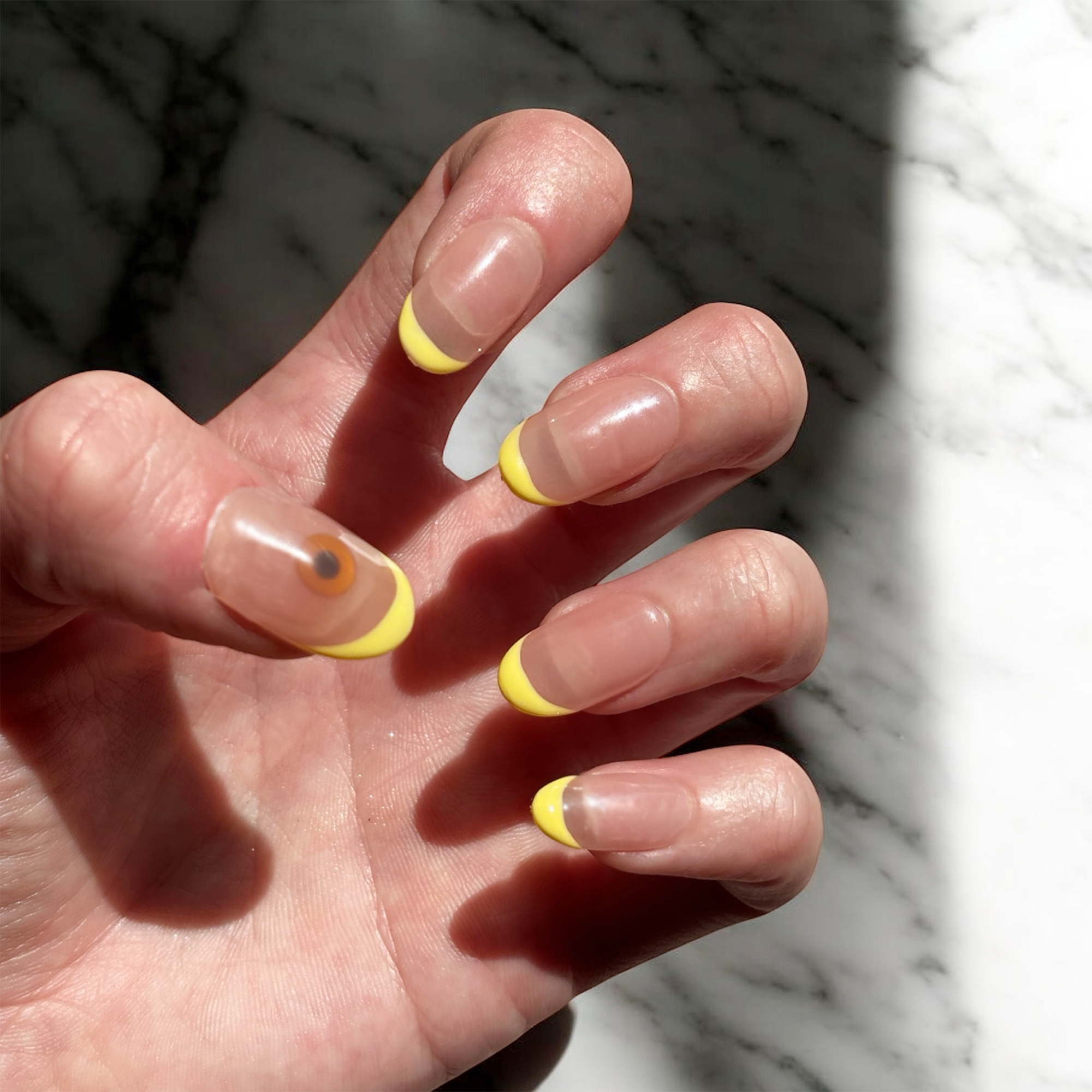 When Life Gives You Lemons 🍋 NFC Nails That Share Your Socials - DestGlow