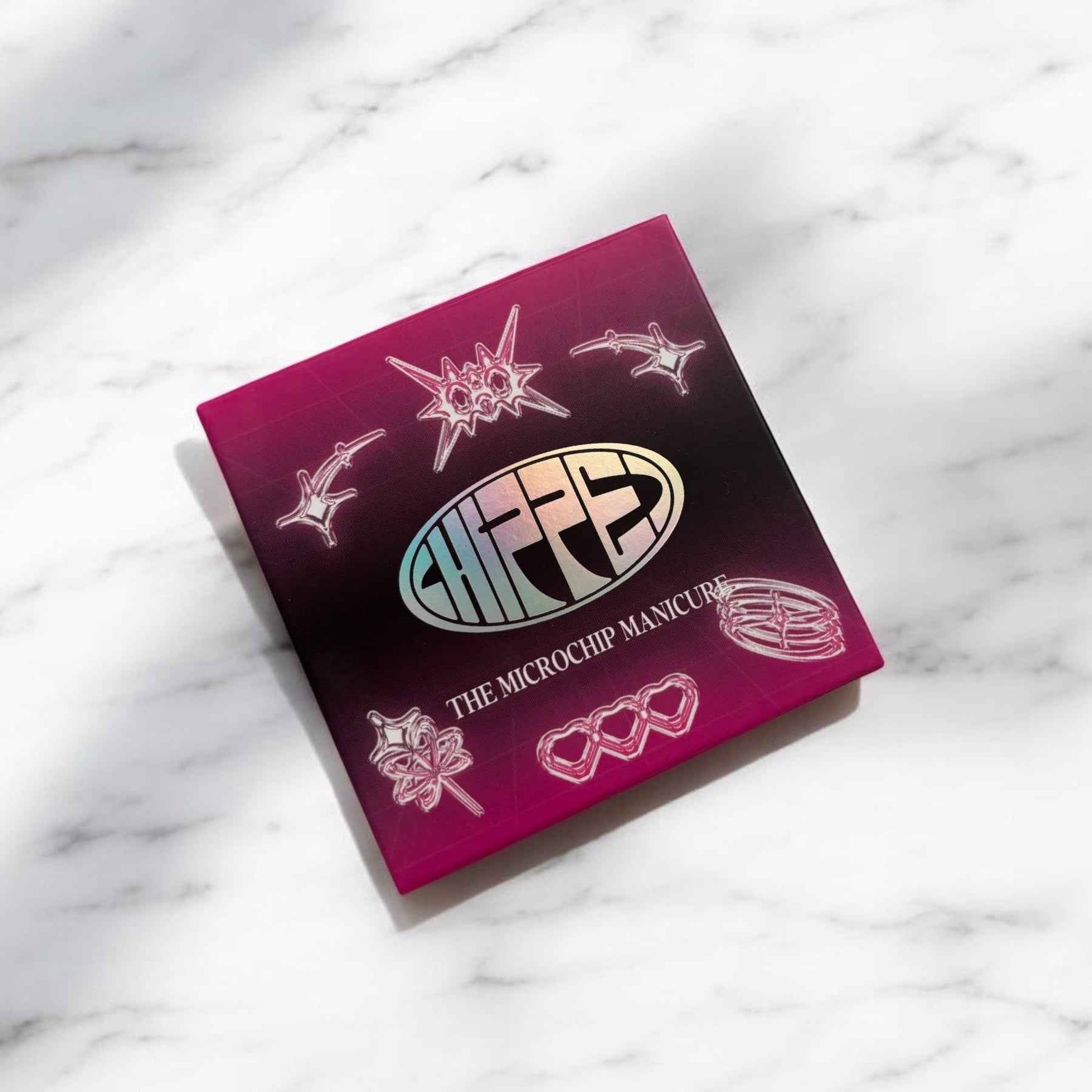 Based 🟦 NFC Nails That Share Your Socials