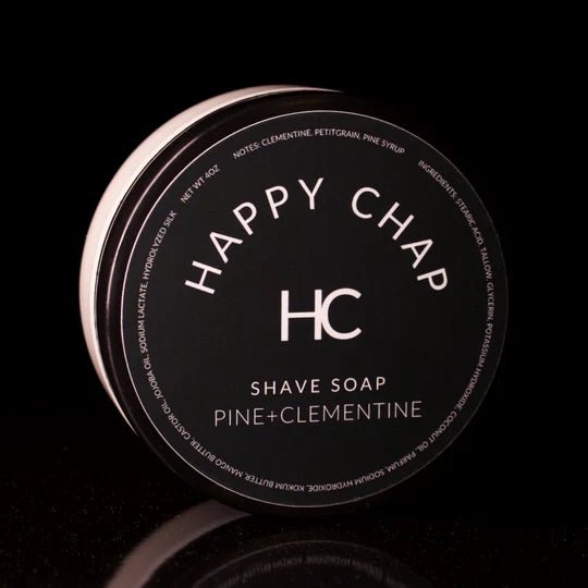 Happy Chap Pine + Clementine Shaving Collection by Pasteur Pharmacy