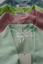 Classic Cotton Pique Robe 39"