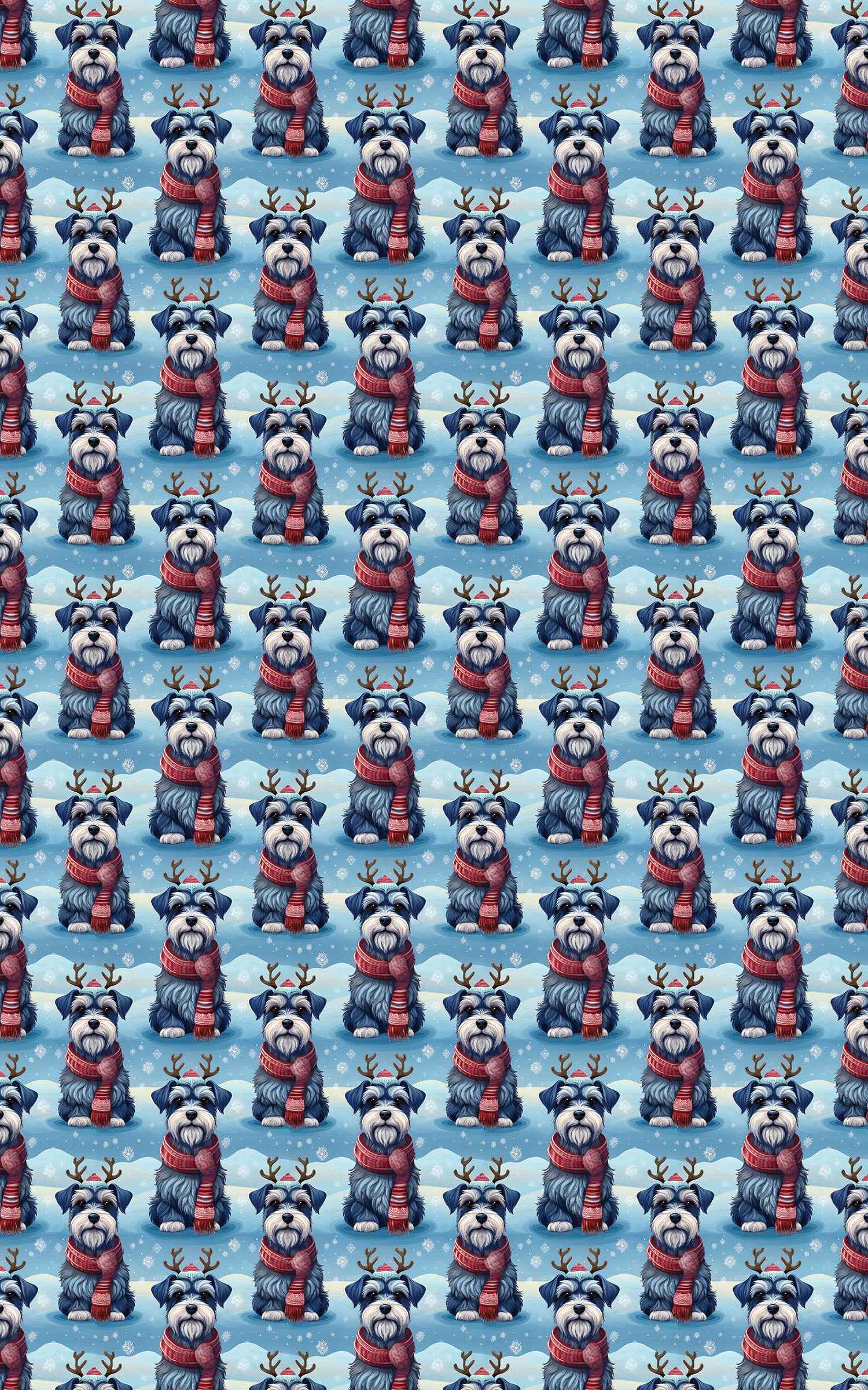 Scarved Schnauzer Cheer