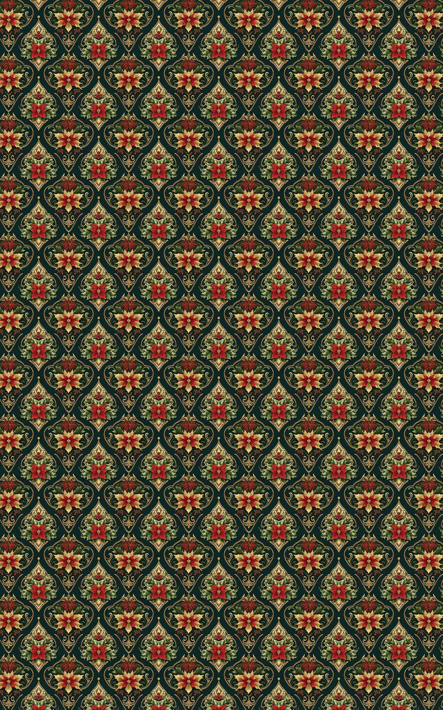 Baroque Holiday Medallions