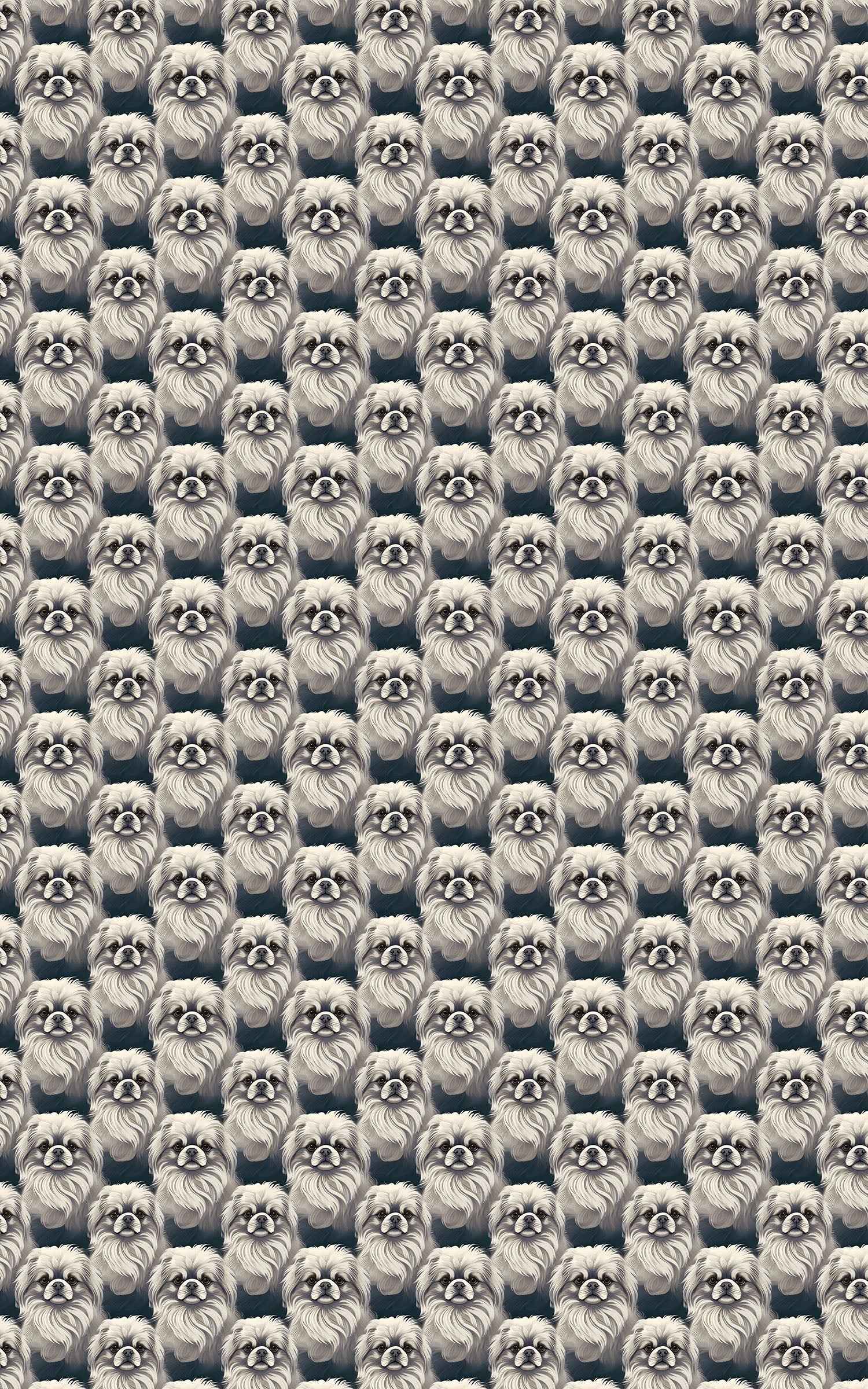 Pekingese Puffs & Patterns