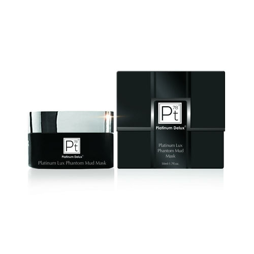 Platinum Lux Phantom Mud Mask - Deep Cleansing Face Mask for Detox & Pore Refining