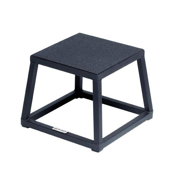 Steel Plyo Boxes – Heavy-Duty Plyometric Jump Platforms with Anti-Slip Rubber Top – Available in 12", and 18" Heights – Stackable, Stable, Built for Strength and Conditioning DestGlow