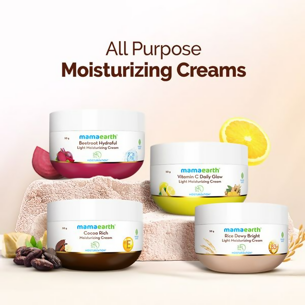 Mamaearth Cocoa Rich Moisturizing Cream with Cocoa Butter & Vitamin E For Deep Nourishment