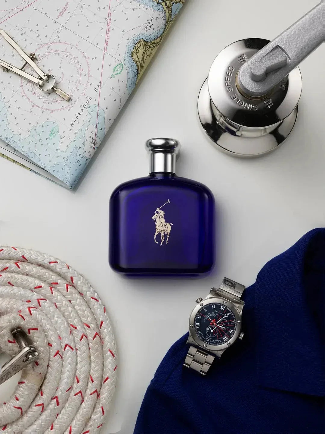 Polo Blue By Ralph Lauren For Men 6.7oz EDT Spray by perfumesandrea