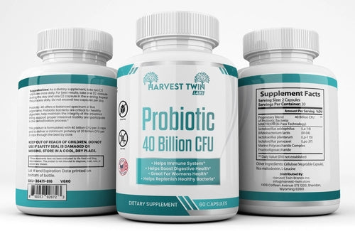 Probiotic 40 Billion CFU - High-Potency Digestive Health & Gut Support