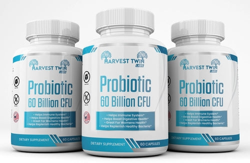 Probiotic 60 Billion CFU - Ultra-Strength Digestive Health & Gut Support