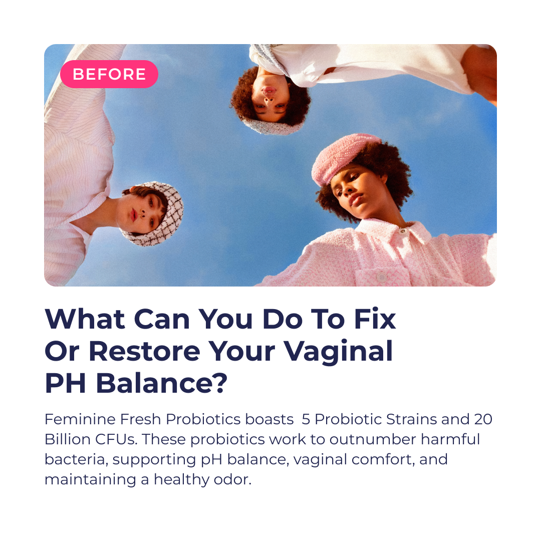 Feminine Flora for During & After Menopause by RevitMe by RevitMe - Supplements Store