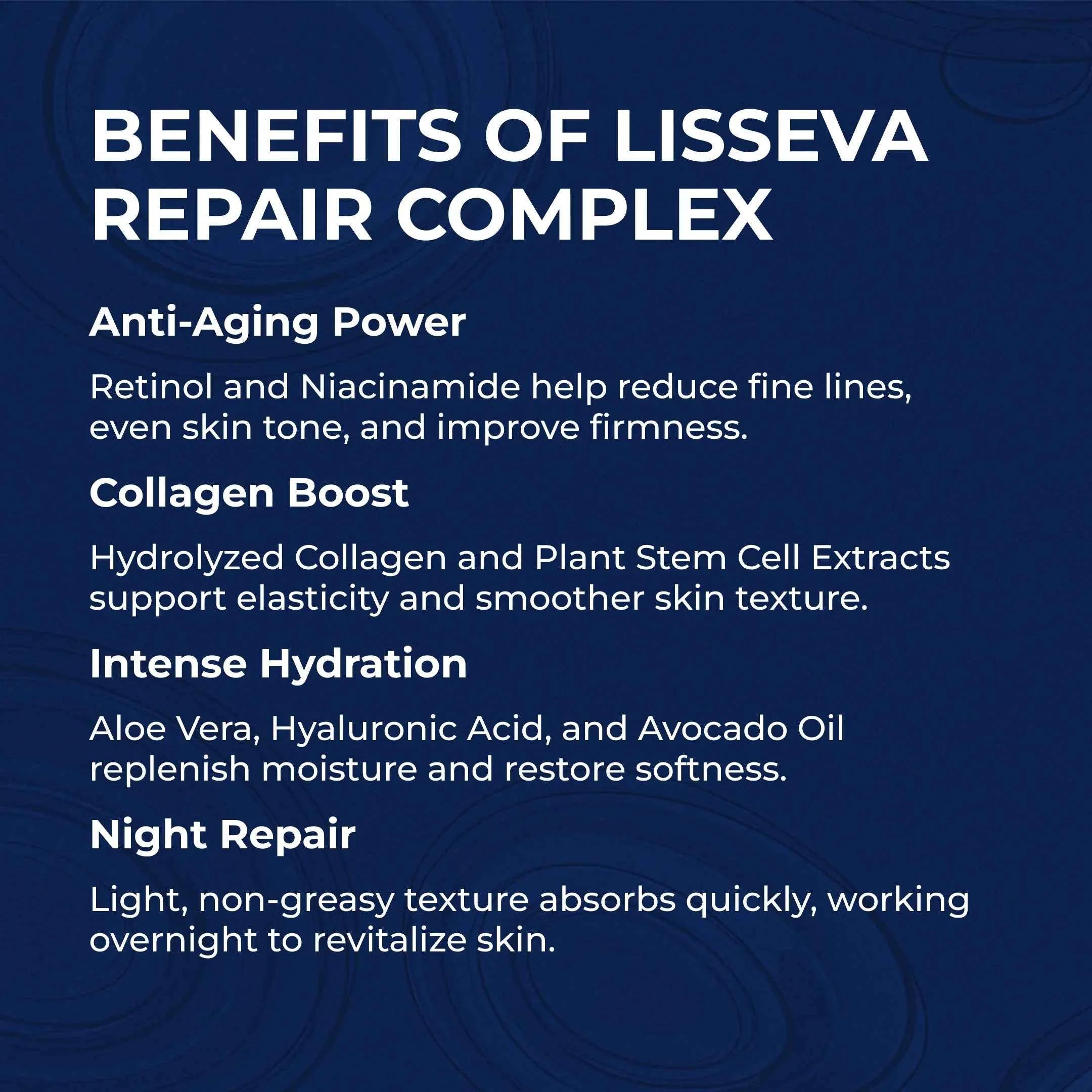 Lisseva Collagen & Retinol Repair Complex DestGlow