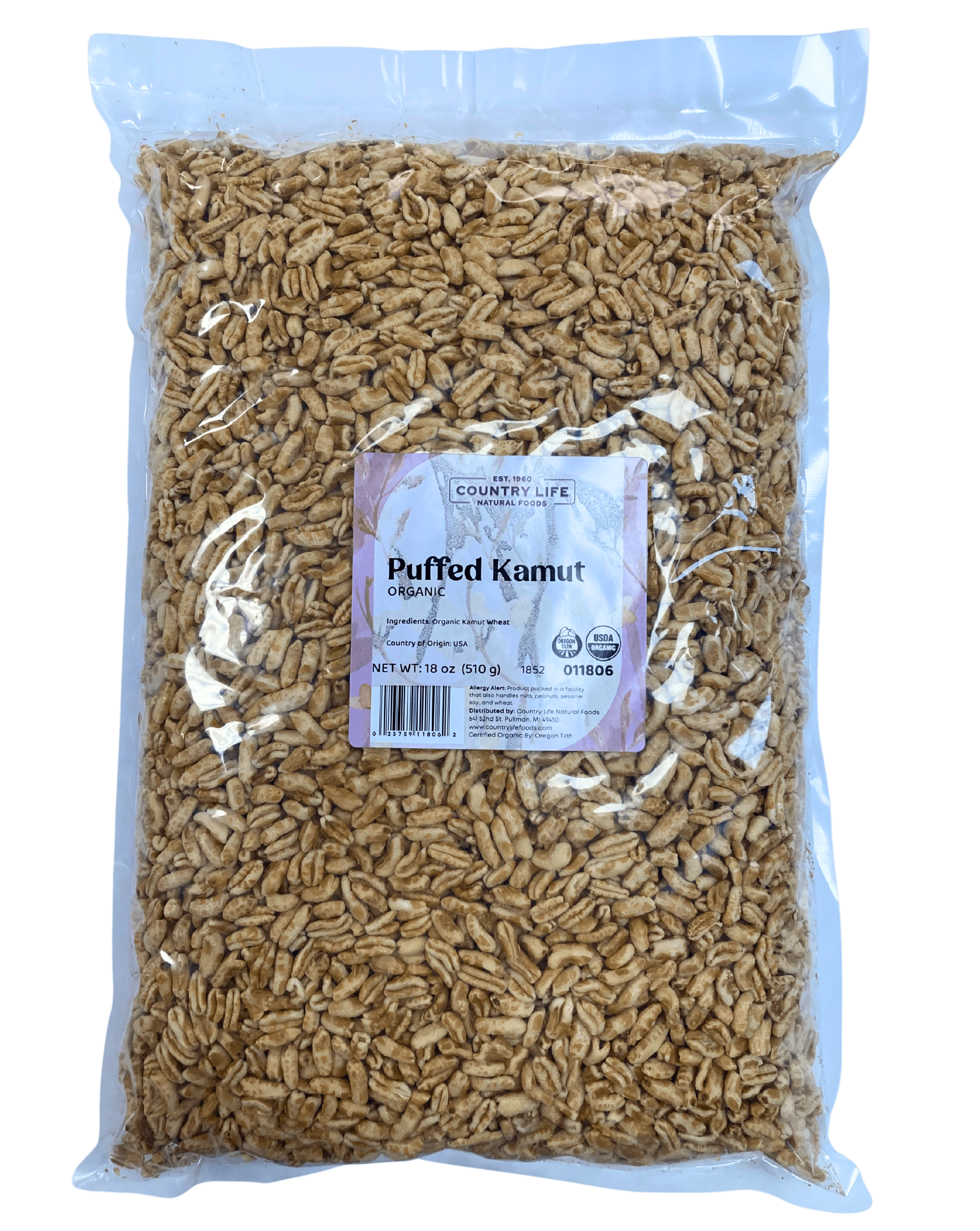 Puffed Khorasan, Organic DestGlow