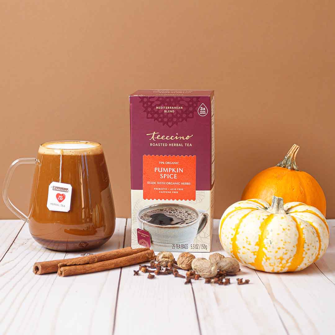Pumpkin Spice Roasted Herbal Tea DestGlow