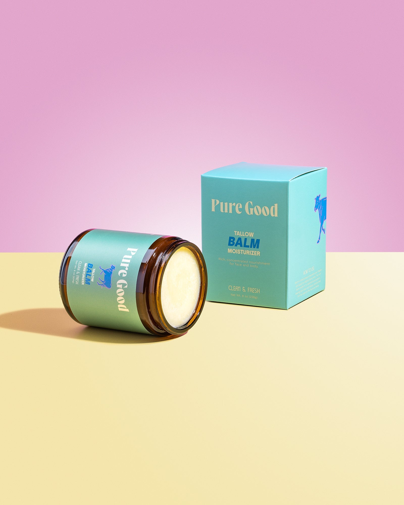 Clean & Fresh Tallow Balm - Cleansing & Acne Prone Skin by Pure Good LLC