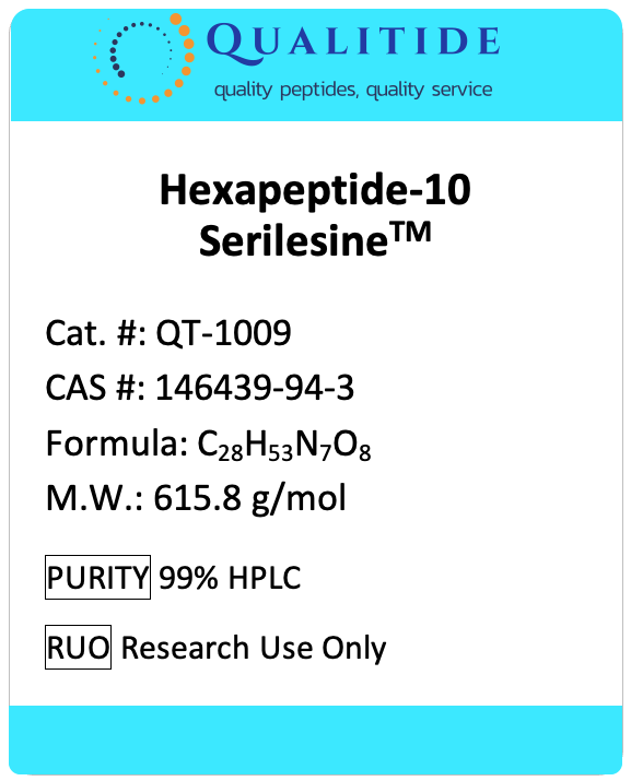 Hexapeptide-10 (Serilesine®) by QUALITIDE