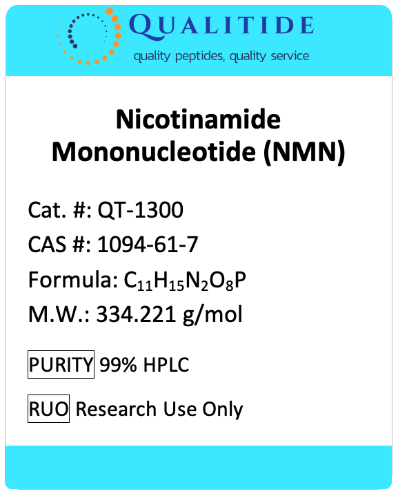NMN (β-Nicotinamide Mononucleotide) by QUALITIDE