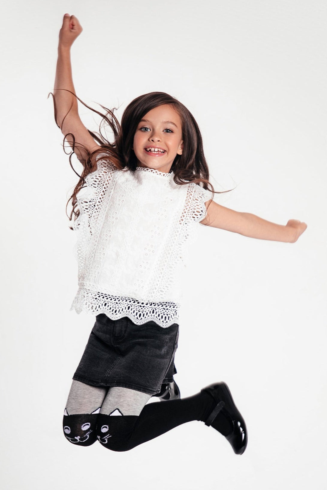 Conte-Kids Cotton Tights - Tip-Top 466 - DestGlow