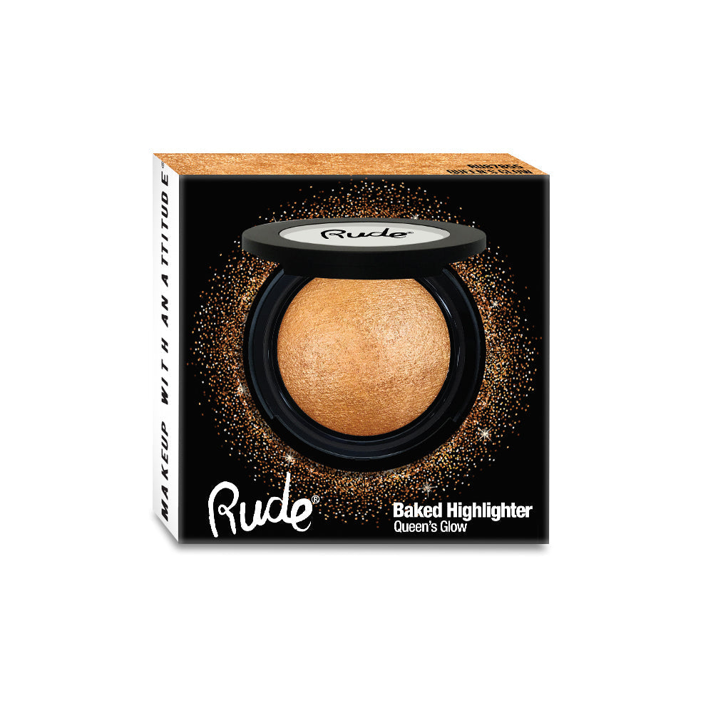 RUDE Baked Highlighter - Queen&