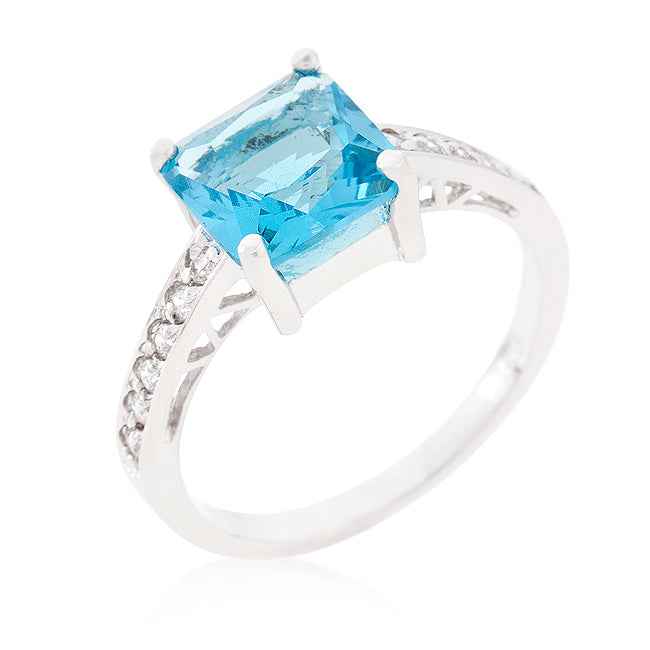 Avera Princess Bella Statement Ring in Turquoise and Aqua