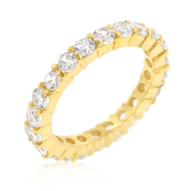 Avera Jessica Band 5 Millimeter Pink Gold Ring DestGlow