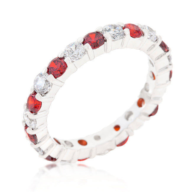 Avera Mini Elizabeth Band Sterling Silver Stackable Ring