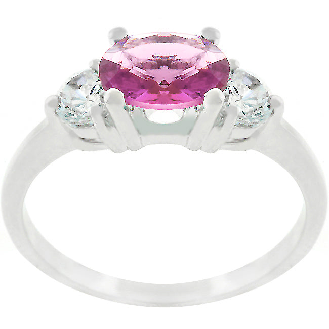 Avera Classic Zirconia Ring in Radiant Blue Size 5