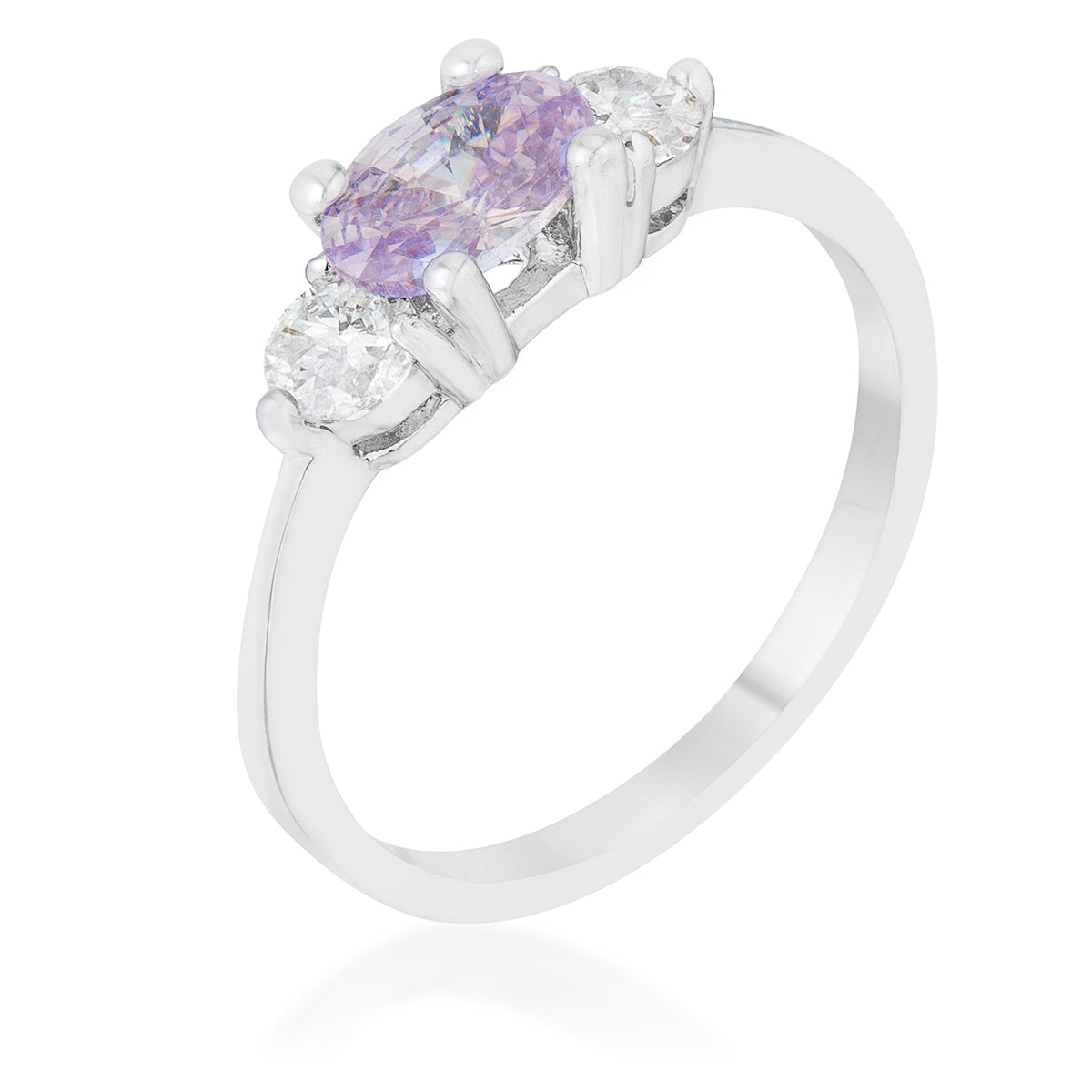 Avera Classic Zirconia Ring in Radiant Blue Size 5