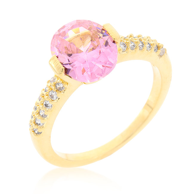 Avera Geometric Cubic Zirconia Ring in Silver Tone