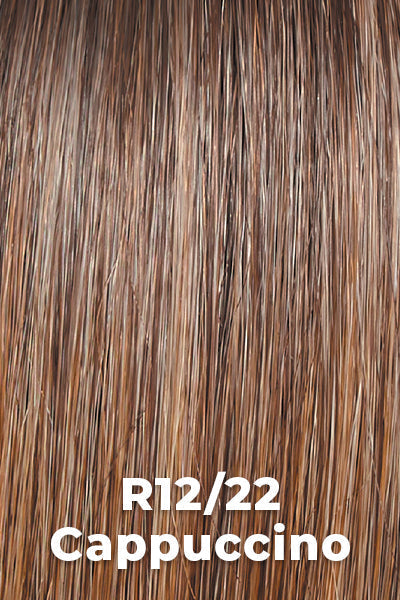HD 21" Straight Claw Clip Pony – R12/22 Cappuccino