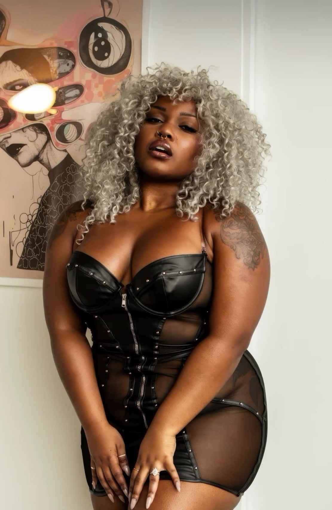 Lust & Leather Dress