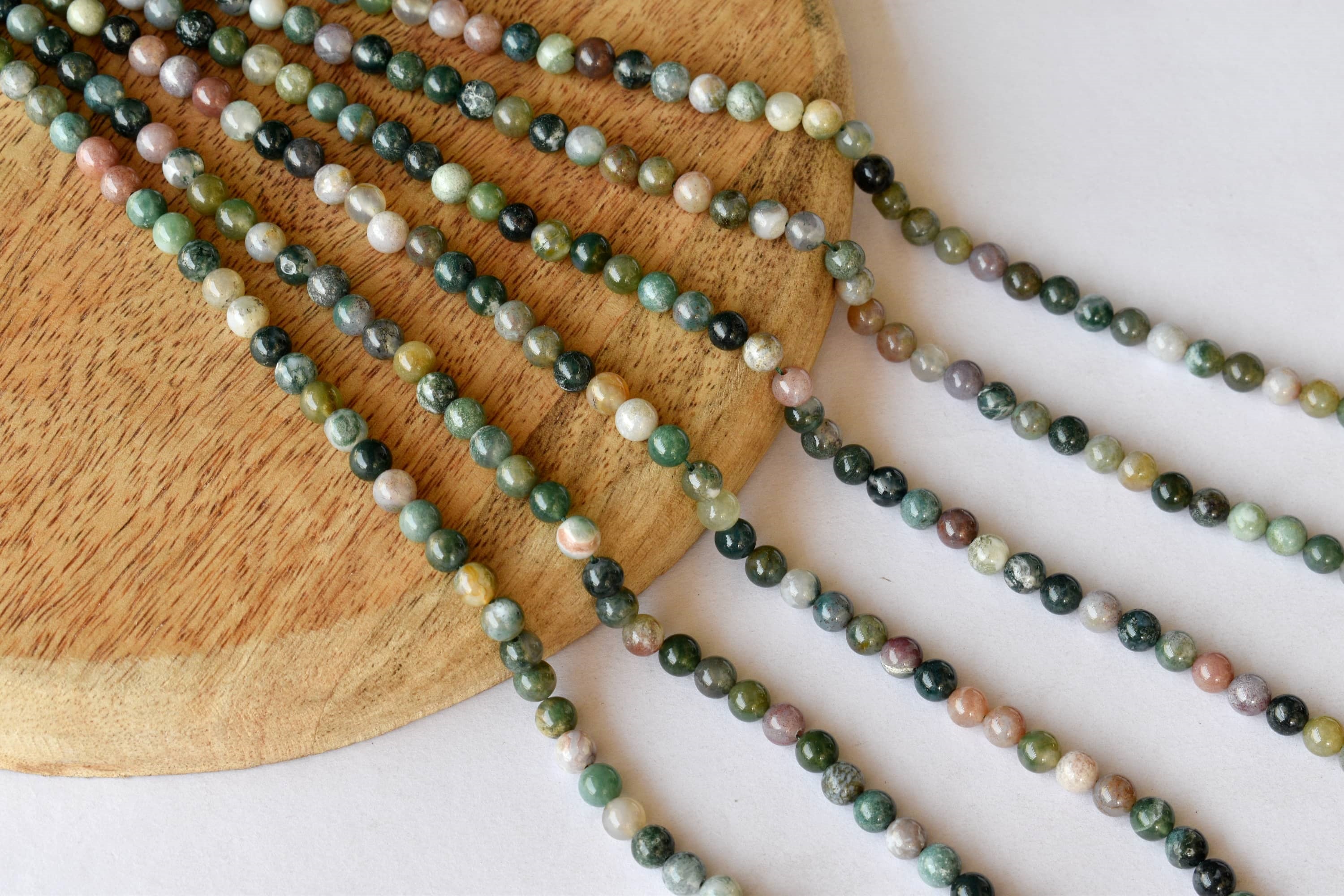 Fancy Jasper Beads, Natural Round Crystal Beads 4mm to 12mm DestGlow